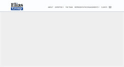 Desktop Screenshot of eliasgroup.com